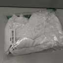 MEROKEETY Women's Casual Summer T Shirt Dress Beach Vacation Lace Sleeveless Flowy Pleated Mini Sundress (White), Medium