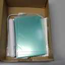 Grinsvalley 47 Pcs Card Flattening Kit Thermal Pen Card Based Care Tool Accessory Set Include 1 White Crease Reducer Thermal Pen 25 Heat Papers 20 Heat Vinyl Clear Sheets and 1 USB Charging