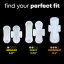 U by Kotex Clean & Secure Ultra Thin Pads, Regular Absorbency, 176 Count (4 Packs of 44) 