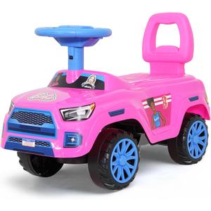 Barbie - Foot to Floor Ride On Toy with Easy Roll Wheels