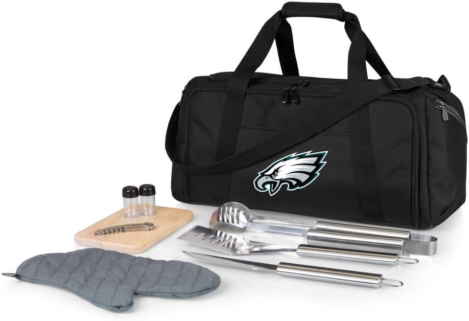 NFL BBQ Kit/Cooler Tote with Barbecue and Picnic Accessories