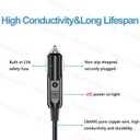 Car Charger Replacement for Comfier Neck Back Massage Cushion CF-6006N CF-6302-M CF-2206-M CF-2206N CF-2206G CF-1503N CF-2003-WG-B CF-2606MC CF-6101 Adapter Cord Supply