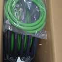 Macnaught Retractable Garden Hose Reel, 82 Ft Water Hose Reel Heavy Duty Retractable Hose with Metal 180 Swivel Rotation Bracket for Wall Mount - Gray