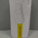 EUDELE 5-Pack Rustproof Stainless Steel Shower Caddy  No Drill Adhesive Bathroom Organizer with Large Capacity, Spacious Shower Shelves for Inside Shower, Kitchen & Home Decor Storage-XL Size (Dark Grey)