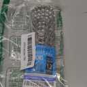 Amazer Shower Curtain Hooks, Decorative Rust Proof Stainless Steel Shower Curtain Hooks for Bathroom Shower Rods Set of 12, Polished Nickel