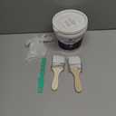 Silver Paint 35 Fl Oz Metallic Liquid Silver Leaf Paint Rich Silvers Paint for Metal, Wood, Canvas, Appliance, Furniture, Clay DIY, & Art Handcrafts Fast Dry Acrylic Metallic Finish Artwork Home Décor