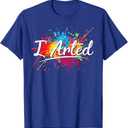 I Arted Shirt Funny Painter T-Shirts For Men Women Kids T-Shirt (Small)