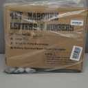 Ledido 4FT Marquee Light Up Letters N, Easy to Assemble Cool White Marquee Letters 4 Feet Tall for Indoor & Outdoor Events, Large Lighted Letter for Birthday Graduation Baby Shower Party Decorations