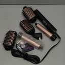 SKIMI Hair Dryer Brush and Blow Dry Brush, Multi-Hot Air Styler with 110000RPM Brushless Motor, Hot Air Brush for Fast Drying Curling Volumizing Straightening&Styling, High-Speed (Black&Rose Gold)