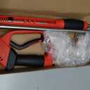 Upgraded Pressure Washer Gun with Extension Replacement Wand, M22 Fitting,7 Inch 30 Degree Curved Rod, 5 Nozzle Tips, 5000 PSI, 47 Inch