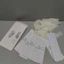 Clabby 12 Pack Reserved Chairs Hanging Signs with Ribbon for Wedding Reception Party Restaurant This Row Is Reserved Signs for Wedding Church Events Pews Chair(Light Nude)