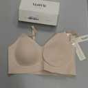 Vertvie Womens Seamless Bra No Underwire Comfort Push Up Bras Buttery Soft Wireless Bralette Full Coverage Sport Everyday Bra ,Size M