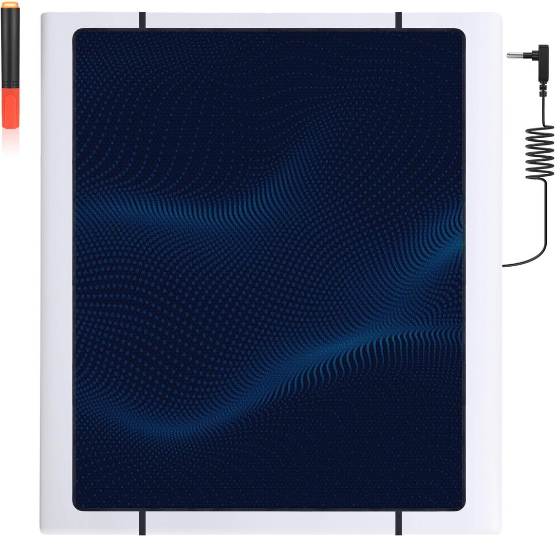 Grounding Mat for Bed Improved Sleep, Reduced Anxiety, Pain, Inflammation, Headache Relief, Balance. Grounded Therapy- (Black, (72.1 * 54.2inch))