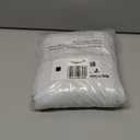 OWENIE 100% Blackout Curtain Liner 2 Panels Set for Bedroom Living Room, Greyish White Black Out Curtains Liner for 63 Inch Behind Curtains, Thermal Curtains for Summer Heat Liner, Each 40" Wx58 L