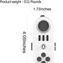 Fidget Toys Stress Relief Dice Fidget Toy Decompression Antistress Anxiety Anti Stress Games Anti Depression Cube for Kids and Adults(6TH-White Black)