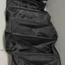 Over The Door Shoe Storage Organizer, 8 Tiers Hanging Shoe Rack Behind Door Shoe Holder with 6 Large Deep Pockets 8 Small Pockets, Narrow Shoe Rack for Closet Bedroom Bathroom Nursery RV Dorm, Black