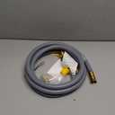 ABYDA 10Feet 1/2 Inch ID Natural Gas Hose with Quick Connect Fitting-Ideal for BBQ, Grill, Pizza Oven, Patio Heater, and More Low-Pressure Appliances - Natural Gas Conversion Kit, CSA Certified