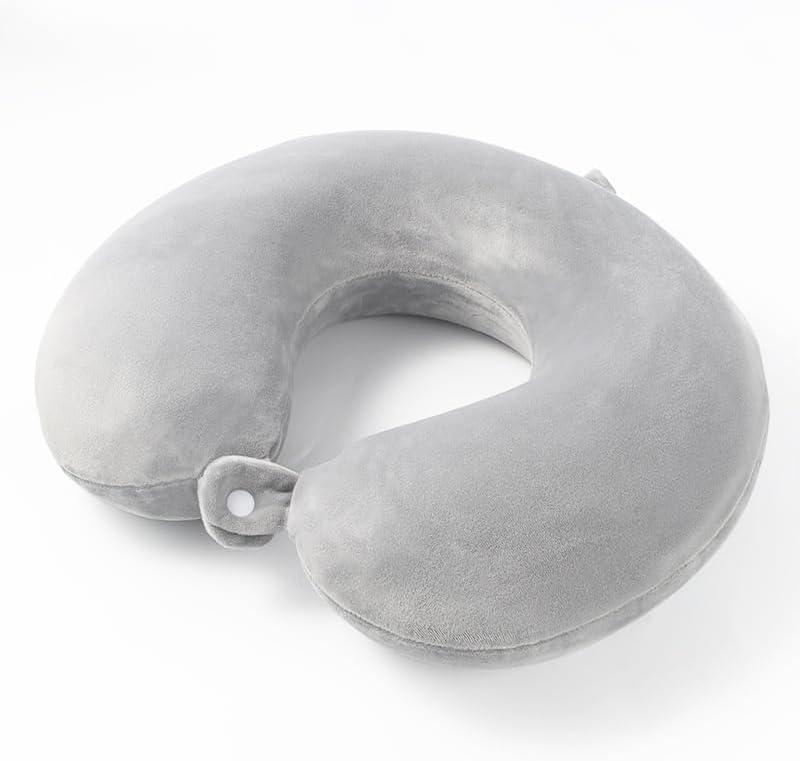 Generic Memory Foam U-Shaped Pillow. (Grey), CX157