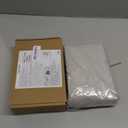 Amazon Basics Lightweight Pleated Bed Skirt, Machine Washable, Wrinkle and Fade Resistant, Queen, Light Grey, 16-Inch Drop