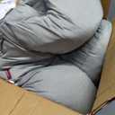 Momcozy Pregnancy Pillows with Cooling Cover, U-Shaped Full Body Maternity Pillow for Side Sleepers 57 Inch - Support for Back, Hip, Belly, Legs for Pregnant Women