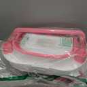 Collapsible Baby Bathtub for Newborns to Toddler with Real-time Temp Monitor & Floating Cushion,Portable Travel Tub for 0-36 Month, Foldable Baby Bath Tub for Infants Girl (Pink)