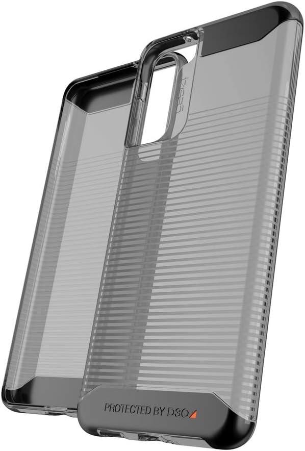 2 x Gear4 ZAGG Havana Case - Lightweight, Stylish case with top, Bottom and Corner Protection with D3O - for Samsung Galaxy S21 5G - Smoke (702007326)
