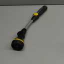 Melnor 65173AMZ RelaxGrip 8 Pattern 16" Pivoting Wand Bundle, Metal, Black, Yellow
