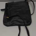 Leather Crossbody Bags for Women - Ladies Sling Handbags - Medium Cross body Purses Handbags - Purses For Women (Black Washed)