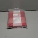 Christmas Door Mat Outdoor 27.5"x43" Buffalo Plaid Christmas Decor Rug Cotton Hand-Woven Layered Door Mats Washable Carpet for Front Porch, Kitchen, Farmhouse, Entryway