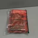 Red Black Abstract Flower Placemats Set of 4 Retro Floral Linen Washable Placemat Kitchen Dining Heat-Resistant Modern Rustic Place Mats Desktop Decor Table Mats 12x18 Inch