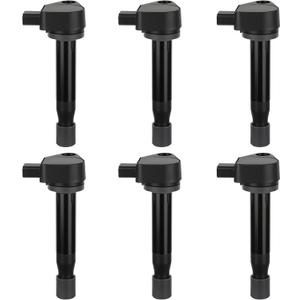 Set of 6 Ignition Coil Pack Fits for Honda Odyssey Accord EX LX for Acura TL RL CL 3.2 3.5 3.0 V6 2000 2001 2002 2003 2004 2005 2006 2007 2008 Coils Replaces# UF242 30520P8EA01 C1221 5C1013