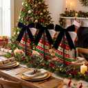 3 Pcs Christmas Stocking Holder for Mantel 22 Inch Christmas Stocking Holder Stand Freestanding Hanger Fireplace Wreath Stand Display Vintage Standing for Wreath Hanging Ornament