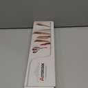 Astercook Knife Set, 13 Pieces Kitchen Knives Set with Healthy Anti-Rust Coating, Dishwasher Safe, Stainless Steel Chef Knife Sets with 6 Blade Guards, Perfect Holiday Gifts for Kitchen (Large, Cream)