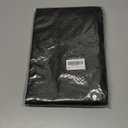 Pioggia Vinyl Tablecloth with Flannel Backing Oblong Waterproof Oil-Proof Plastic Table Cloth Wipeable PVC Table Cover for Indoor and Outdoor (Black, 60 x 84 Inch)