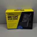 KEYOOG Front & Rear Mud Flaps Splash Guards Fit for 2011-2021 Je-ep Grand Cherokee (Wk2) - Not Fit Submodel Str, Str-8, Summit, 4-Pc Set Mud Guards Splash Guard Black -Without Rock Rails, CMFJE2001