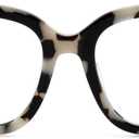 VOOGLAM Oversize Square Non Prescription Glasses Women Blue Light & UV400 Blocking Stylish Frames Acetate Computer/Phones/TV