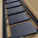 8 Step Ladder,Folding Step Stool with Tool Tray,330lbs Portable Sturdy Steel Ladder with Anti-Slip Pedal,Lightweight,Convenient Work Platform,Sturdy Carbon Steel Step Ladder for Adult,Garden,Garage