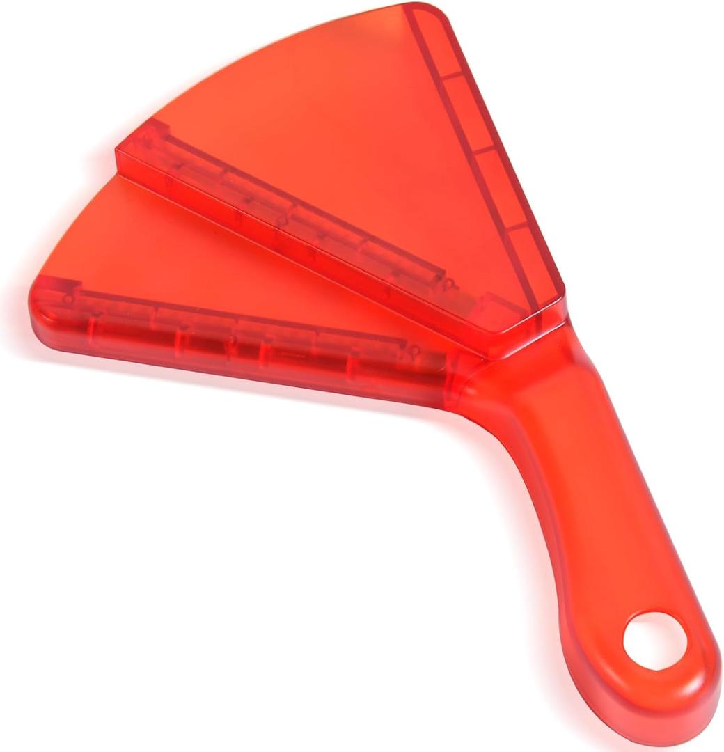 Jar Opener for Weak Hands, Dual-Layer Multifunctional Jar Opener Gripper, Bottle Openers for Seniors, Kitchen Gadgets, Non-Slip Jar Openers for Seniors, Arthritis, Lid Opener, Mothers Day Gifts (Red)