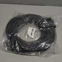 Cat6 Ethernet Cable 10Gbps 10 ft (10 Pack), UTP Ethernet Cable Cat 6, Flexible Bare Copper Cat6 Cable, Cat 6 Network Cable for Server, Data Center, Black