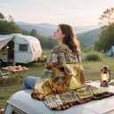 Just A Girl Who Loves Books, Book Lovers Gifts for Womer Blanket 60" X 50", Reading Themed Blanket for Women Books Lovers