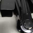 2Pcs Camper Wheel Chock Stabilizer for RV Travel Trailer, Heavy Duty RV Tire Scissor Locking X Shaped Chock Accessories with Wrench