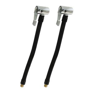 Bonsicoky 2 Pcs Quick Inflation Chuck Adapter, Tire Inflator Extension Tube Air Compressor Pump for Car,Motorcycle,Bicycle, 16cm