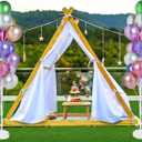 2 Sets of Balloon Stand Kit - 6ft Balloon Stands with Base, Balloon Sticks, Decorations for Party Birthday Wedding Baby Shower Gender Reveal Graduation