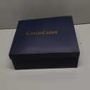 CouieCuies Women's Knee High Boots Black Tall Boot Lug Sole Shoes Stretch Below the Knee Comfortable Thick Sole Dressy Half Zipper Size 39