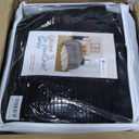 HomeSmart King Size Weighted Blanket 20lbs, Soft, Thick, Heavy Blanket, Fits Standard and California King Beds, Black