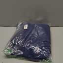 JIUZHEN Blackout Curtains for Bedroom Thermal Insulated,Noise Reducing Room Darkening Drapes for Living Room, Rod Pocket Curtains with Tiebacks, Set of 2 Panels, 42 x 63 Inch Length, Navy Blue