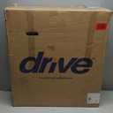 Drive Medical RTL10266 Nitro Euro-Style 4-Wheel Rollator Walker With Seat, Red