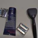 Dollar Shave Club | The Member Exclusive Shave Set | 4 Extra Close Refill Cartridges, 1 Handle (Black), 1 Shave Butter 3 ounce, 1 Razor Cover, Razors for Men