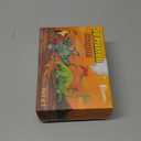 3 PCS 3D Printed Dragon with Wings, 3D Dragon 9" Articulated Winged Dragon for Home Office Decor Executive Desk Toys (Purple & Bluegreen & Red)