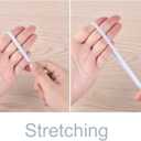 Coopay 100 Yards Length 1/4" Width Elastic Bands Flat Elastic Cord Rope Heavy Stretch Spool Knit for Sewing DIY Projects, Arts & Crafts (White, 1/4 Inch)
